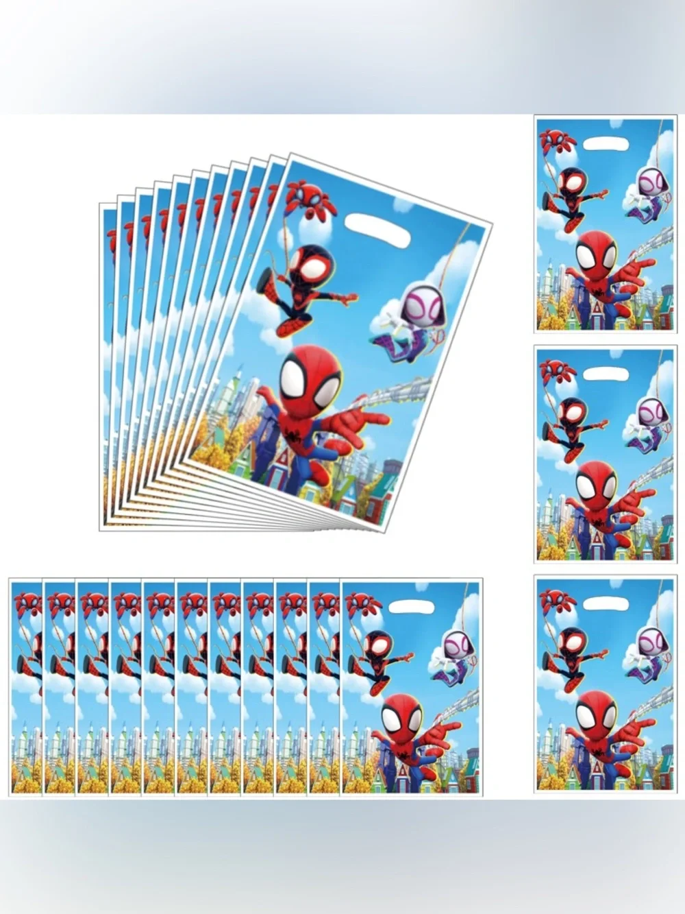 Spider-Man Themed Party Favor Bags